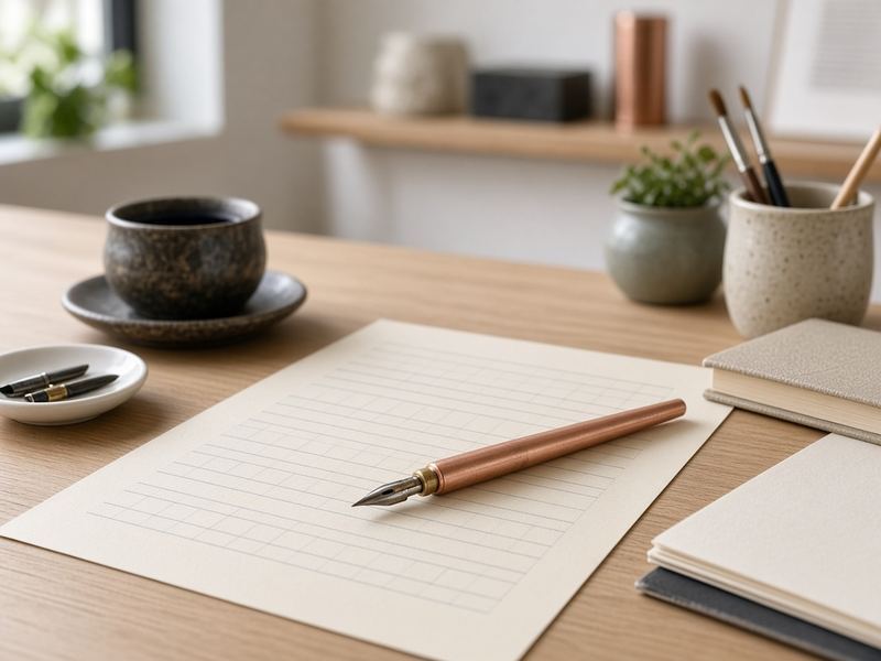 Copperplate intro at Crispstar Studio